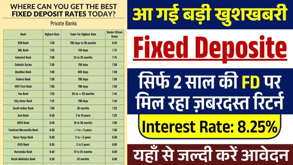 2 Year FD Bumper Returns